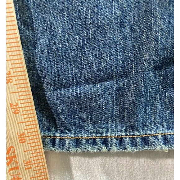 Chor Blue Jeans Mens 30 x 32 Denim Cotton Straight Leg Mid Rise Distressed 002 - Picture 8 of 8